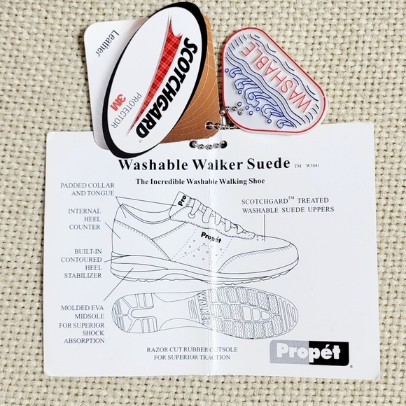 NWT Propet Leather Walking Shock Absorber Shoe Women's Size 10 M - Picture 11 of 12